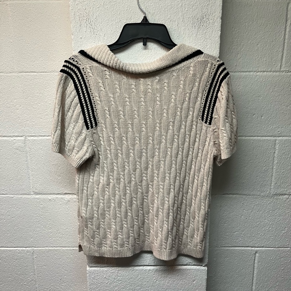 Anthropologie Cream Knit Sweater - Picture 7 of 7